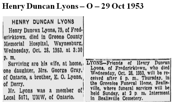 Hanry Duncan Lyons